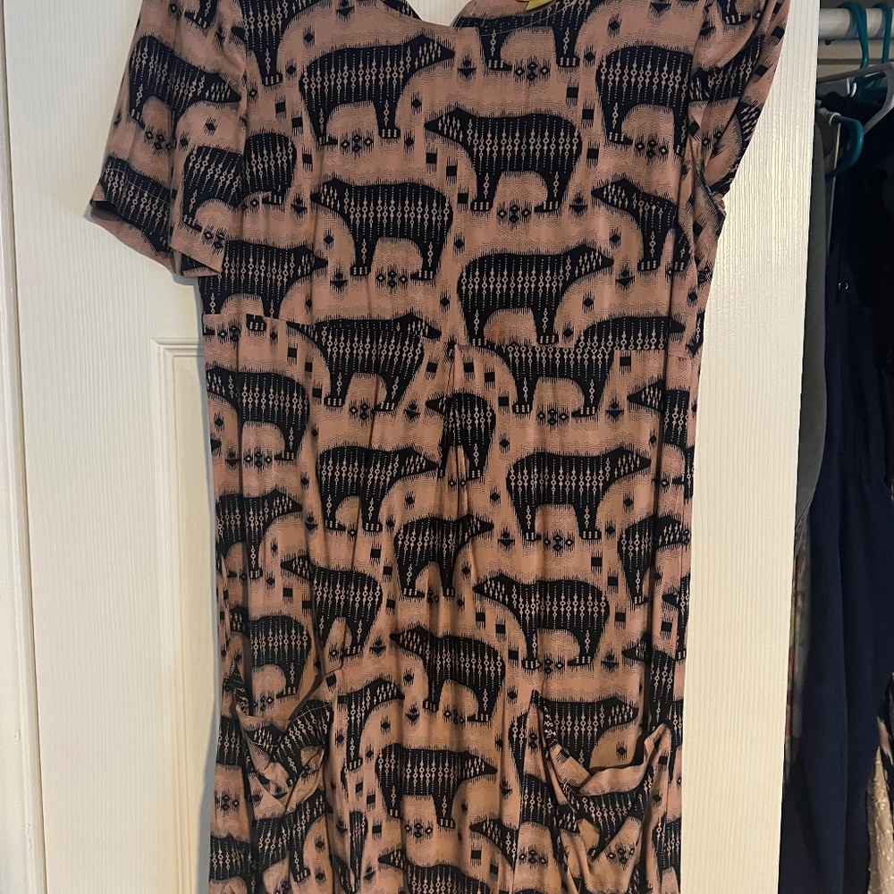 Pink Polar Bear Dress